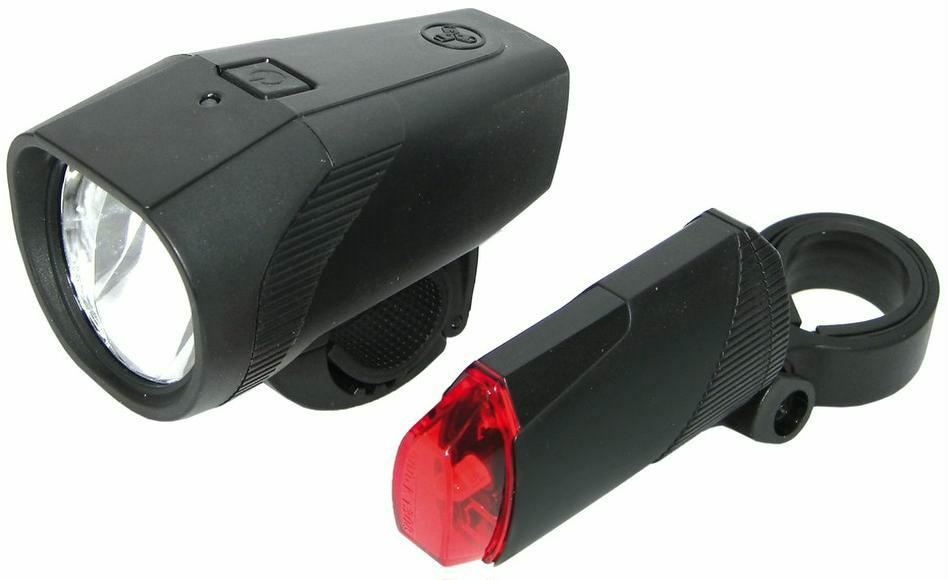 fahrrad-discount LED Leuchtenset Trelock TL30-FB/01-RB Versandkostenfrei